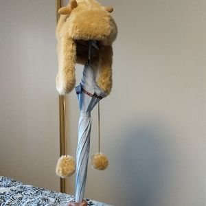 Winter Hat with reindeer ears